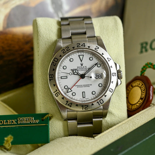 Rolex Explorer II reference 16570 with box & papers