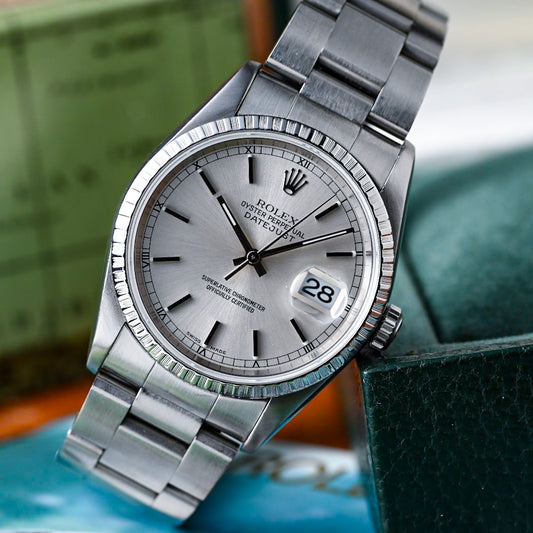 Rolex Datejus 36 reference 16220 with box & papers