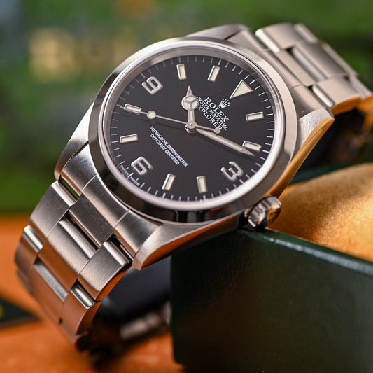 Rolex Explorer I reference 14270 with box & papers